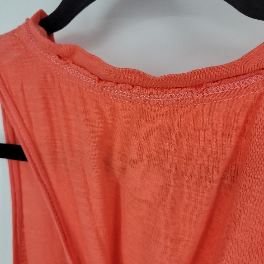Anthropologie Womens Sun Keep Kindness Twist-Back Graphic Tank 100% Cotton Sz XS - Picture 8 of 13